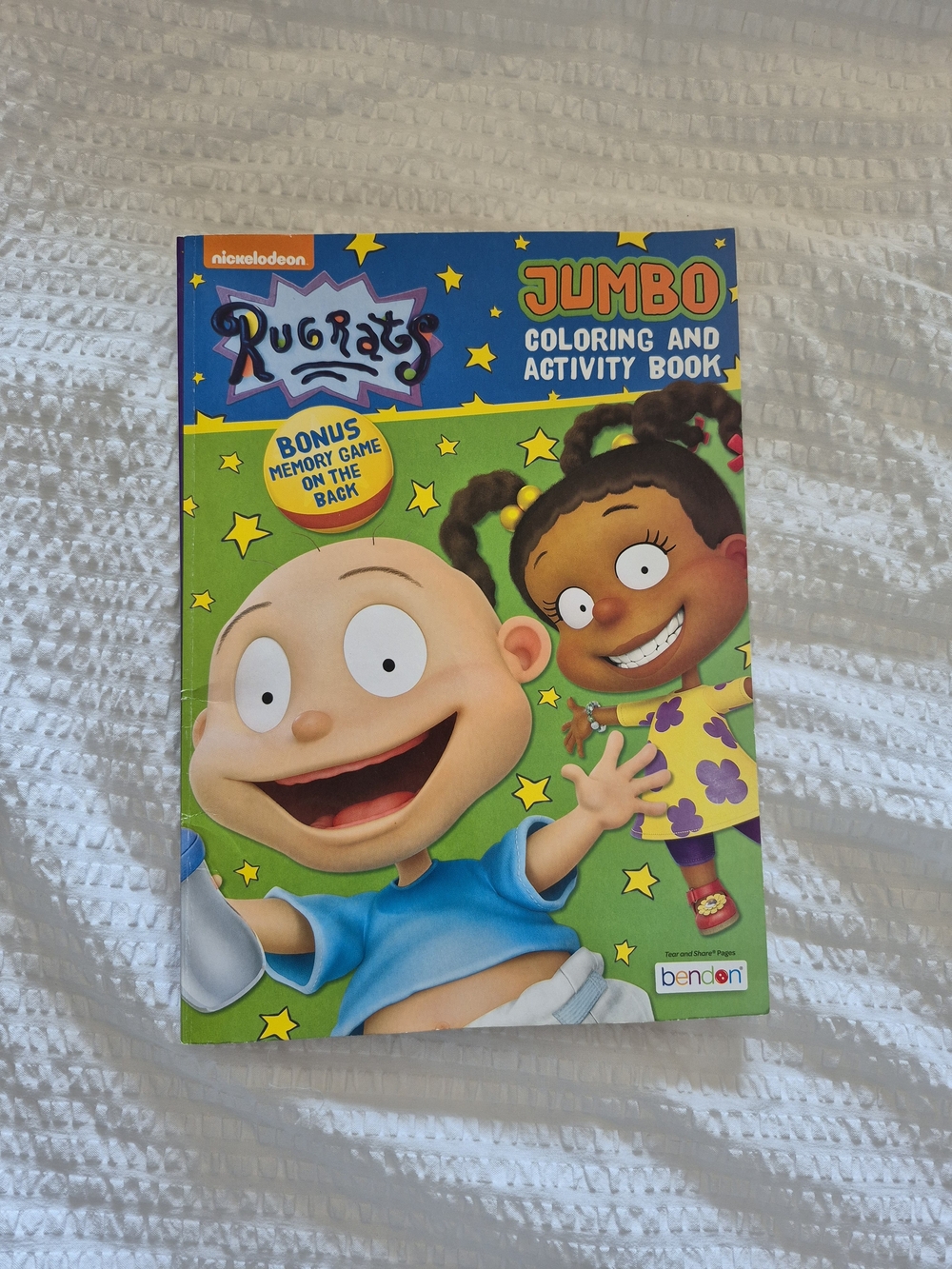 Nickelodeon Rugrats Jumbo Coloring & Activity Book - Blue, Green, Yellow